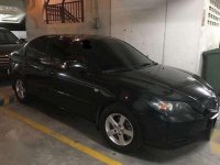 Sporty and Cool Black Mazda 3 AT 2006 FOR SALE