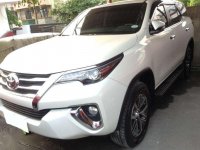 2017 Toyota Fortuner 2.4 V Automatic Pearl White FOR SALE