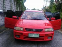 Mazda 323 1.6 DOHC 1996 AT Red For Sale 