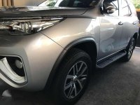 Toyota Fortuner V 4X2 2017 Silver SUV For Sale 