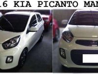 2016 KIA Picanto Manual white FOR SALE