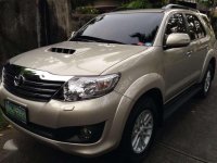 2012 Toyota Fortuner 3.0V 4x4 AT Diesel Top of the Line FOR SALE