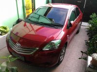 Toyota Vios E AT 2010 Red Sedan For Sale 