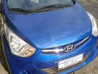 Hyundai Eon 2016 Manual Blue HB For Sale 