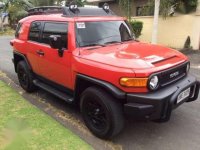 2015 TOTOTA FJ Cruiser AT Red SUV For Sale 