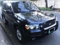Ford Escape XLS 2.3L 4x2 AT 2006 Black For Sale 