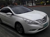 2011 Hyundai Sonata Premium AT White For Sale 