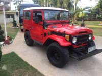 1974 Toyota Land Cruiser BJ40 Red For Sale 