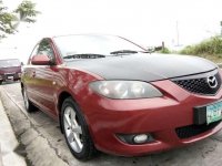 Mazda3 2005 1.6 Tiptronic Red Sedan For Sale 