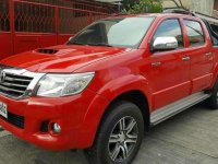 Toyota Hilux 2014 4x2 MT Red Pickup Fo Sale 
