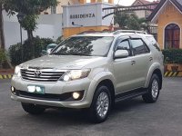 2012 Toyota Fortuner 4x2 Diesel MT Silver For Sale 