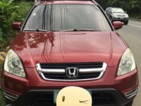 Fresh Honda Crv 2003 AT Red SUV For Sale