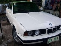 BMW E34 525i AT White Sedan For Sale 