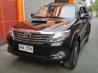 2015 Toyota Fortuner 2.5 V 2015 AT Black For Sale 