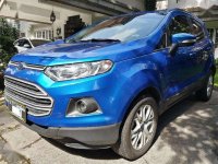 2017 Ford Ecosport Trend AT Blue SUV For Sale 