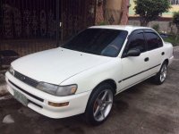 Toyota Corolla XE 1996 MT White Sedan For Sale 