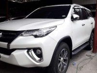 2017 Toyota Fortuner 2.4V Automatic White Pearl FOR SALE