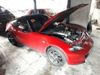 Mazda MX-5 Miata 2017 AT Red Roadster For Sale 