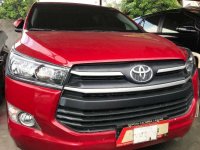 2017 Toyota Innova 28E Automatic Red FOR SALE