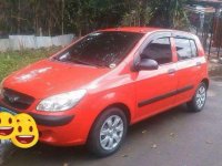 2010 Hyundai Getz 1.1 MT Red HB For Sale 