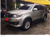Toyota Fortuner 2.5 crdi 4x2 2012 FOR SALE