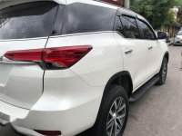 2017 Toyota Fortuner 2.4 V 4x2 Automatic White For Sale 