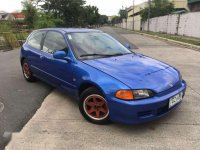 Honda Civic Hatchback Eg SR3 MT Blue For Sale 