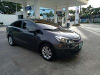 Kia Rio 2013 EX Manual Gray Sedan For Sale 