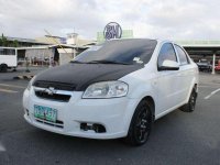 2012 Chevrolet Aveo BASE MT Gas White For Sale 