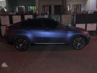 2015 BMW X6 3.0 Turbo Diesel Blue For Sale 