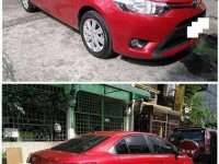 Toyota Vios E 2017 Manual Red Sedan For Sale 