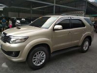2014 Toyota Fortuner V 4x2 Automatic FOR SALE
