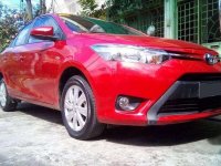 Grab Toyota E Vios 2017 red mt for sale