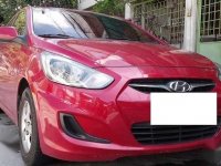 2016 Hyundai Accent MT Red for sale