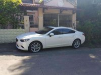 Fresh Mazda 6 2015 AT White Sedan For Sale 