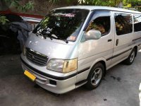 2000 Toyota Hiace Grandia Silver Van For Sale 