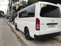 2016 Toyota Hiace Commuter 25 Manual White Limited Stock for sale