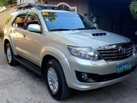 For sale TOYOTA Fortuner VNT turbo diesel manual 2013