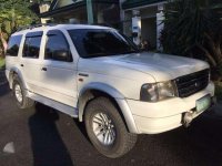 White Ford Everest 2004 for sale