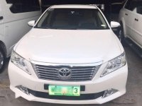 2013 Toyota Camry G AT White Sedan For Sale 
