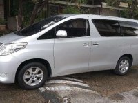 2011 Toyota Alphard Local V6 AT Silver Van For Sale 