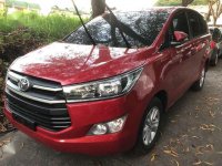 2017 Toyota Innova 2.8 E Variant Automatic Diesel Red for sale
