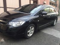 2007 Honda Civic 1.8V Matic Black Sedan For Sale 