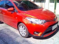 Toyota Vios-2015 E 1.3 MT Red Sedan For Sale 