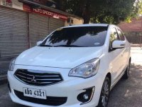 2015 Mitsubishi Mirage G4 GLS AT White For Sale 