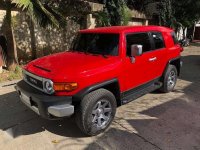2015 Toyota FJ Cruiser AT Red SUV For Sale 