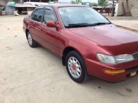 Toyota Corolla Gli 1993 MT Red Sedan For Sale 