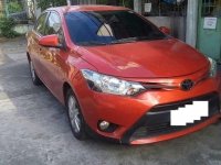 2015 Toyota Vios E Sedan Orange Manual for sale