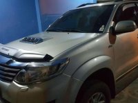 2013 Toyota Fortuner Diesel Silver SUV For Sale 