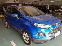 2015 Ford Ecosport 1.5L Gas TITANUM AT Blue For Sale 